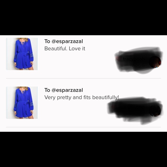 💙 Royal blue tunic dress - Picture 5 of 5